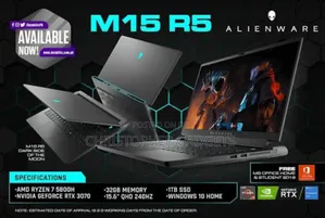 Laptop Dell Allenware M15 R5 16GB AMD Ryzen 7 SSD 256GB