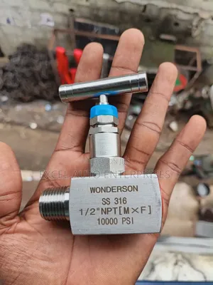 Stainless Steel Needle Valve Ss316 1⁄2" NPT (1,000psi)