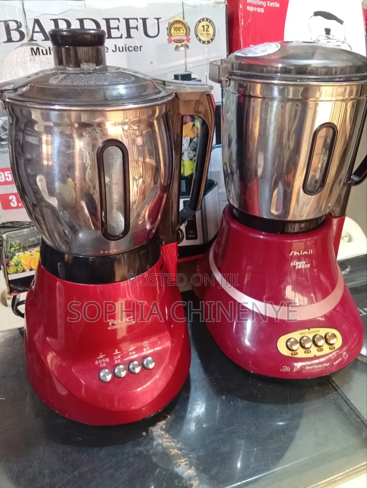 Korean Heavy Duty Blenders/Crusher