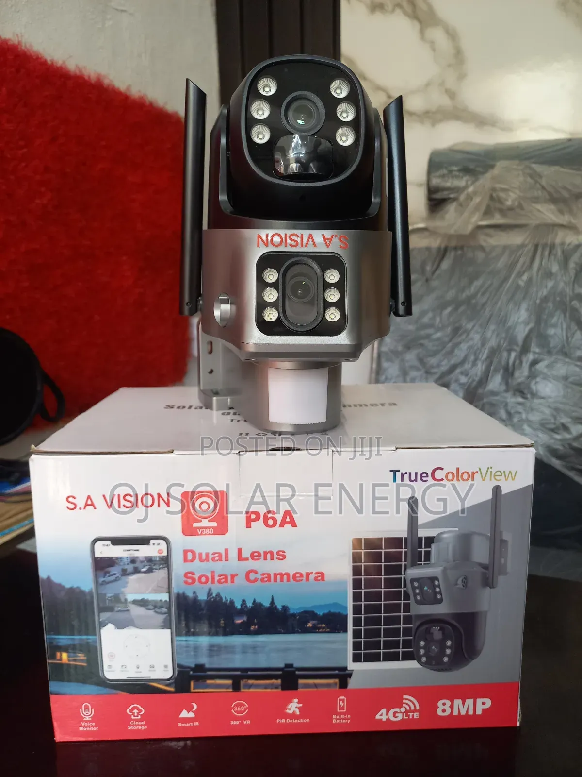 Sa Dual Lens Solar Camera