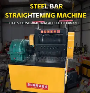 Gt6-14 Scrap Old Steel Bar Straightening Machine Heavy-Duty Rebar Tool