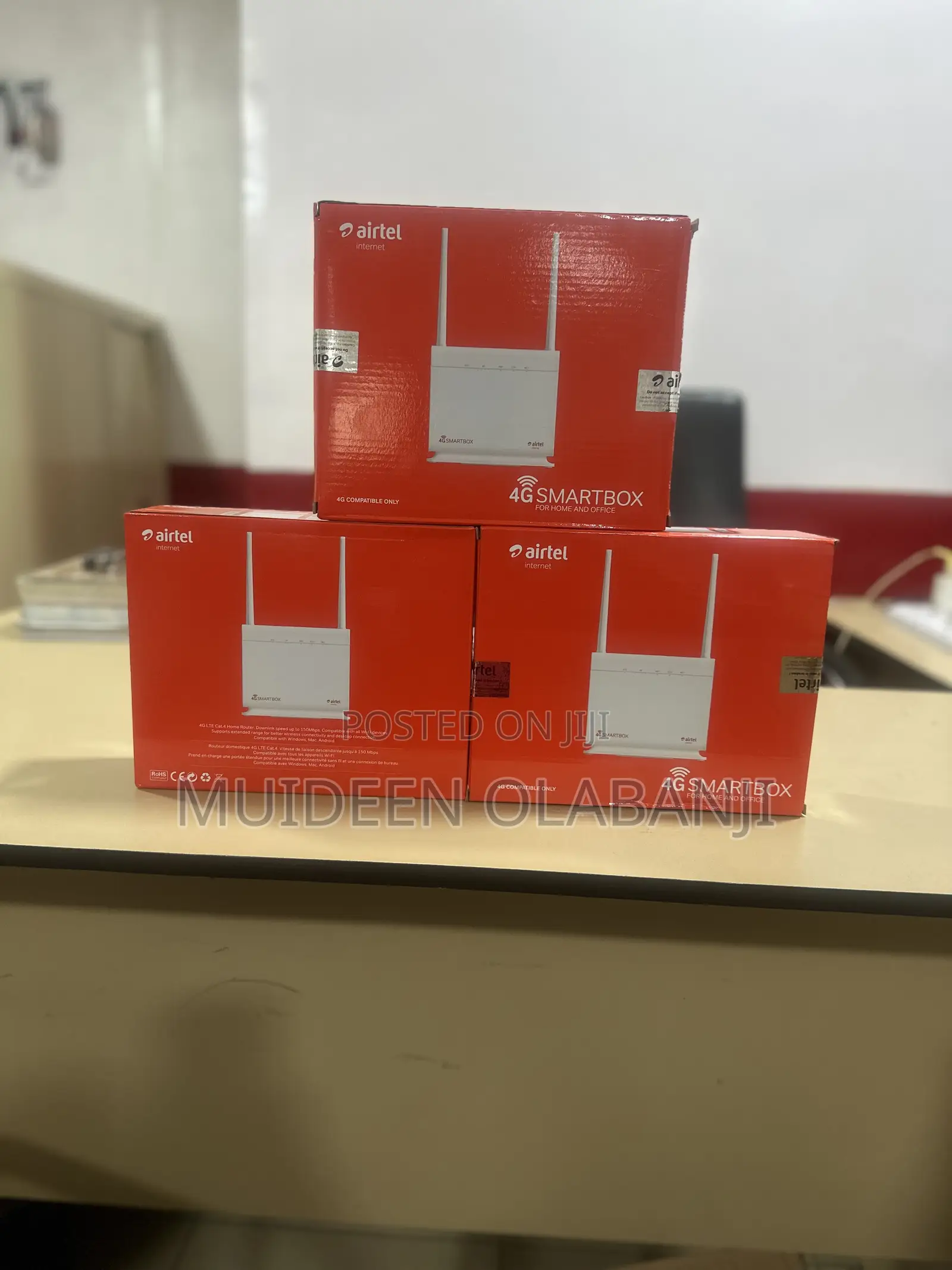 4g Airtel Router With Free 100gb Data