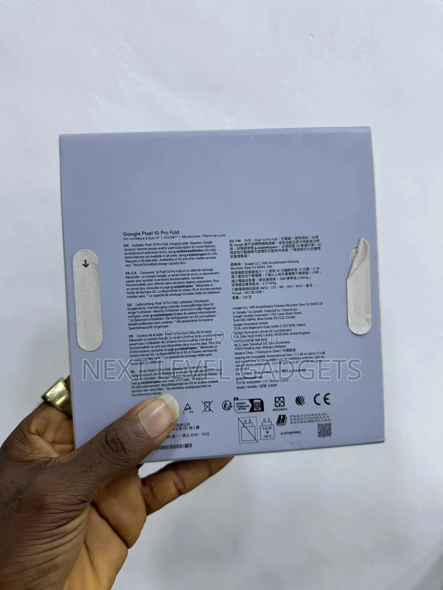 New Google Pixel 10 Pro Fold 512 GB Gray