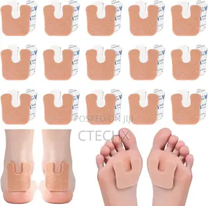 30 Pcs Horseshoe Pads For Feet, Callus Cushions