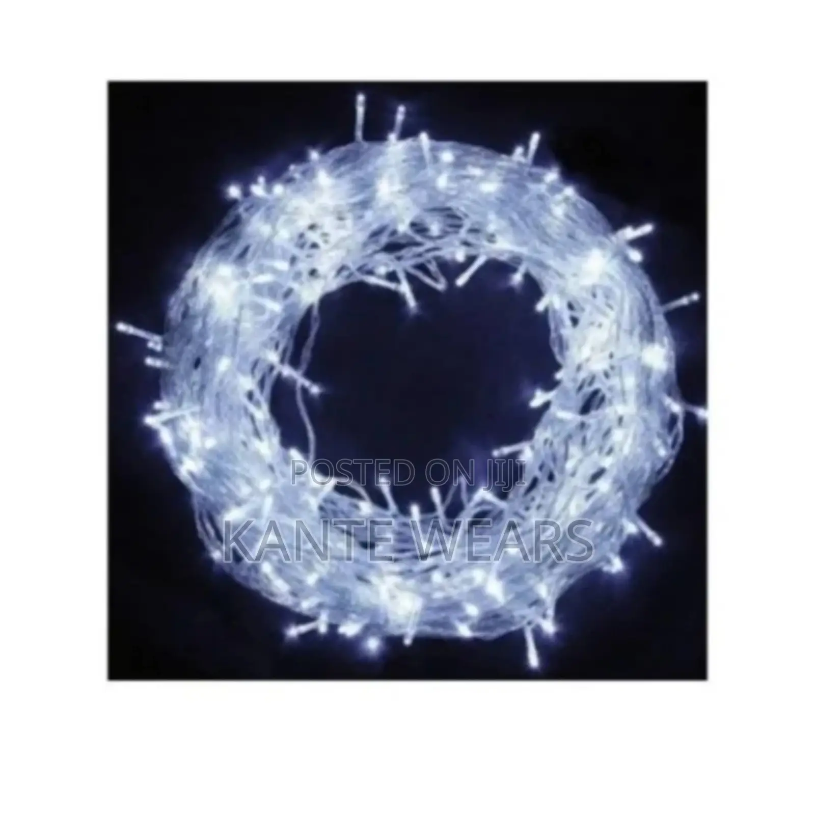600 Led Bulbs String/Rope - Christmas Light - White