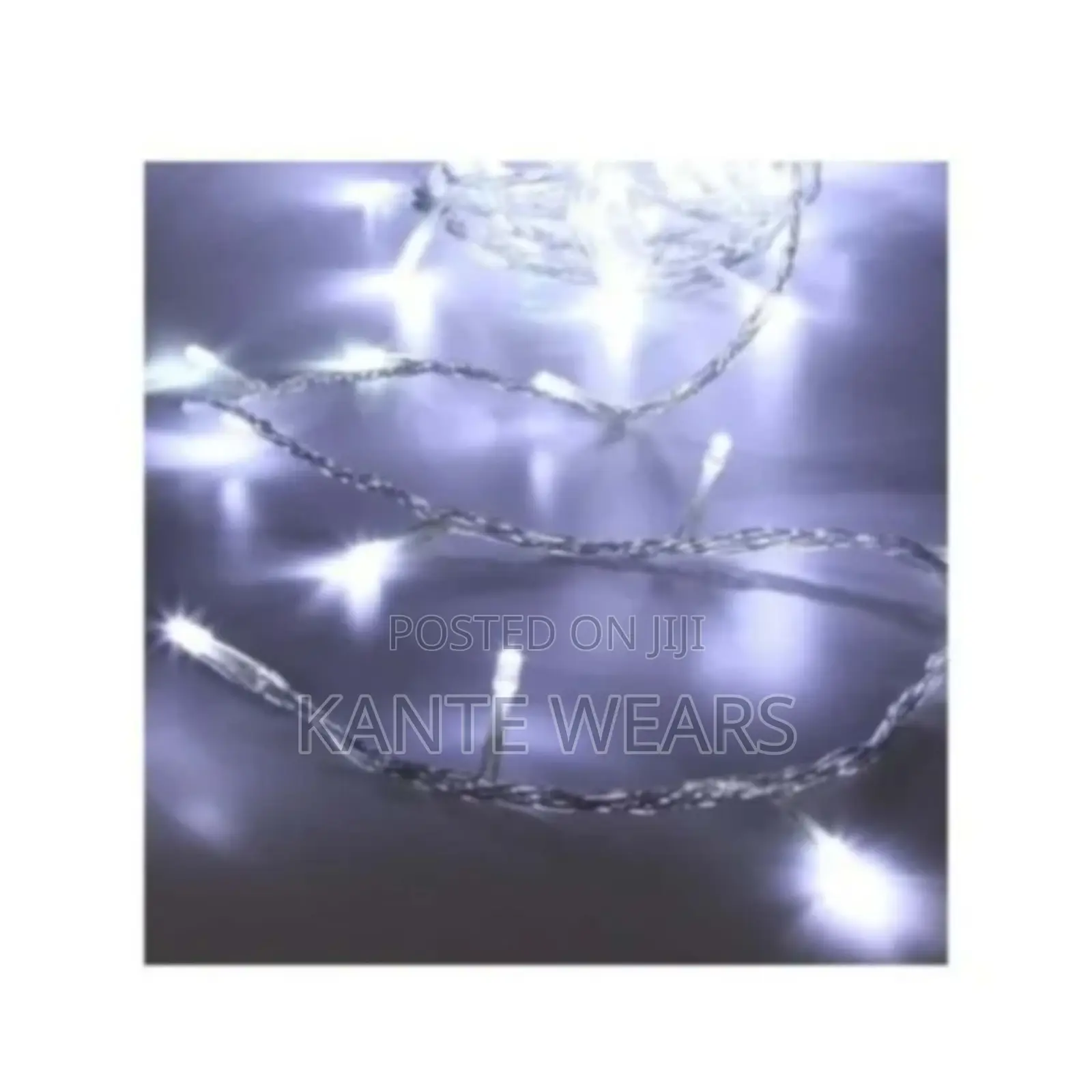 600 Led Bulbs String/Rope - Christmas Light - White