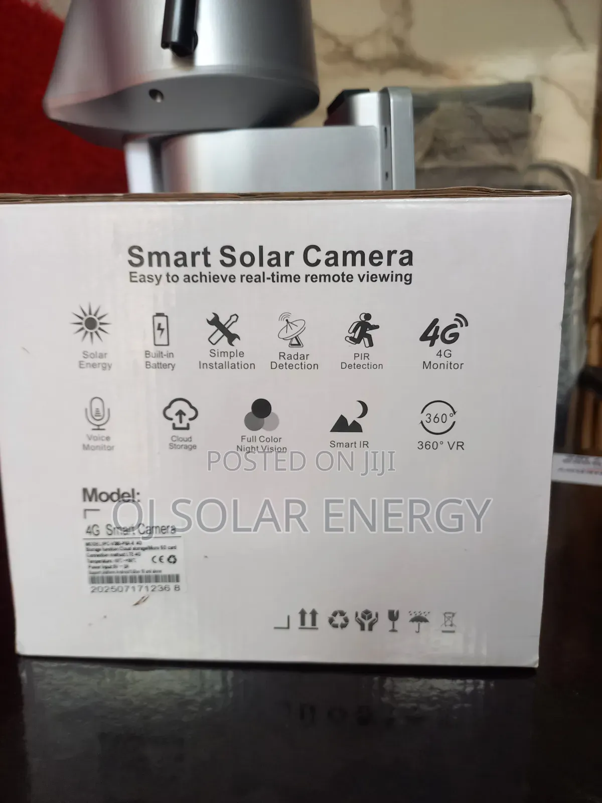 S.A Vision CCTV Dual Lens Solar Camera