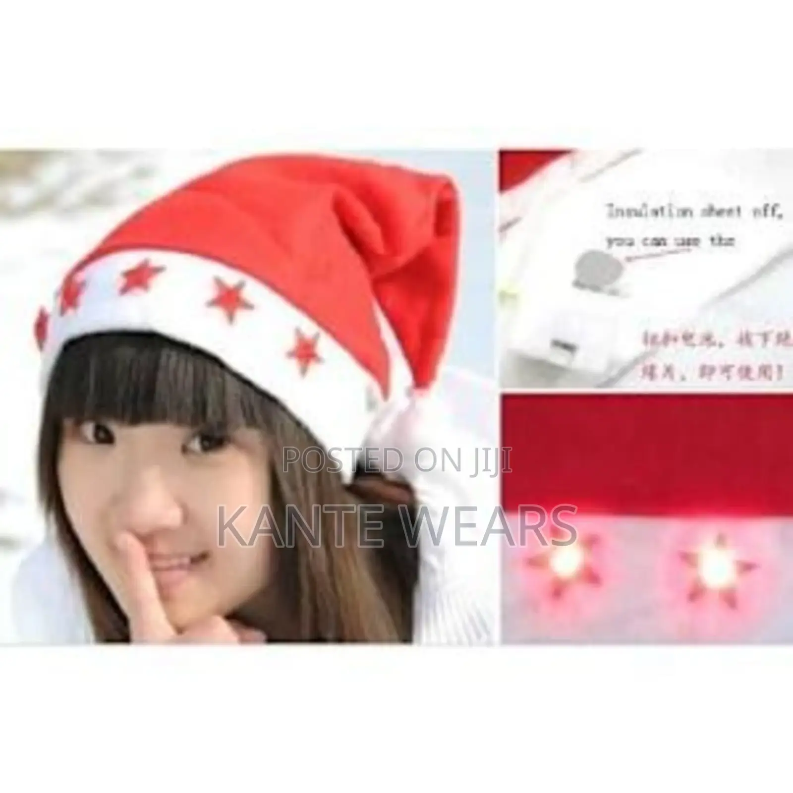 Christmas Cap - 12 PCS