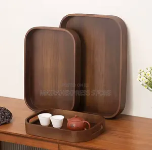 3pcs Luxury Bamboo Tray Set (T361)