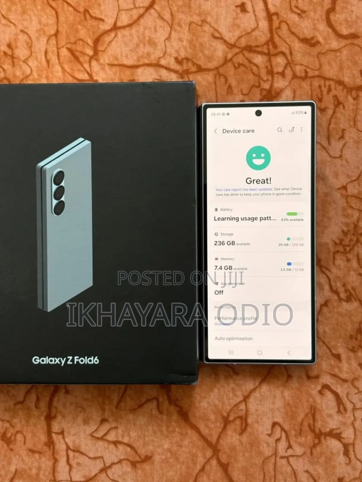 New Samsung Galaxy Z Fold6 256 GB Silver