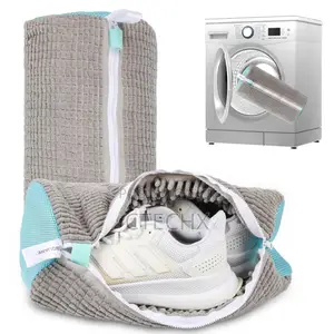 Multi-protection Shoe Washing Machine Bag With Durable Zipper Reusable