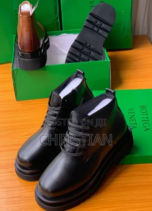 Bottega Veneta Lace Up Boots