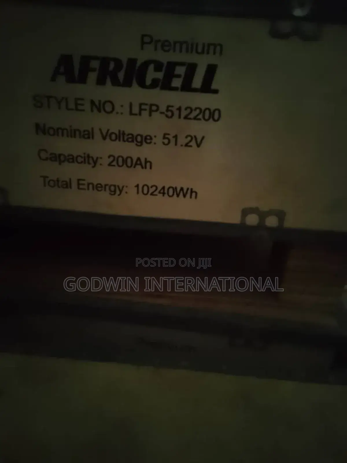 Lithium Battery Africvell 10240wh 48v