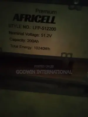 Lithium Battery Africvell 10240wh 48v