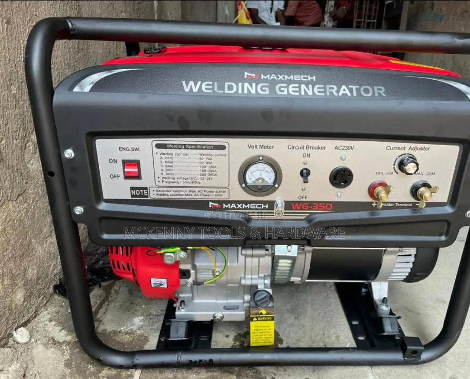 Maxmech Wg-350 Welding Generator.