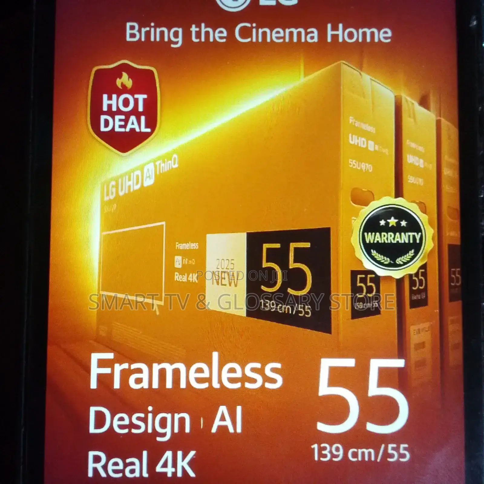 Lg 55 Inches Smart With Upgrade Viewing Experience