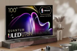 Original.New Hisense 100"Inch Qled Pure Color Smart Flameless TV >1yrs