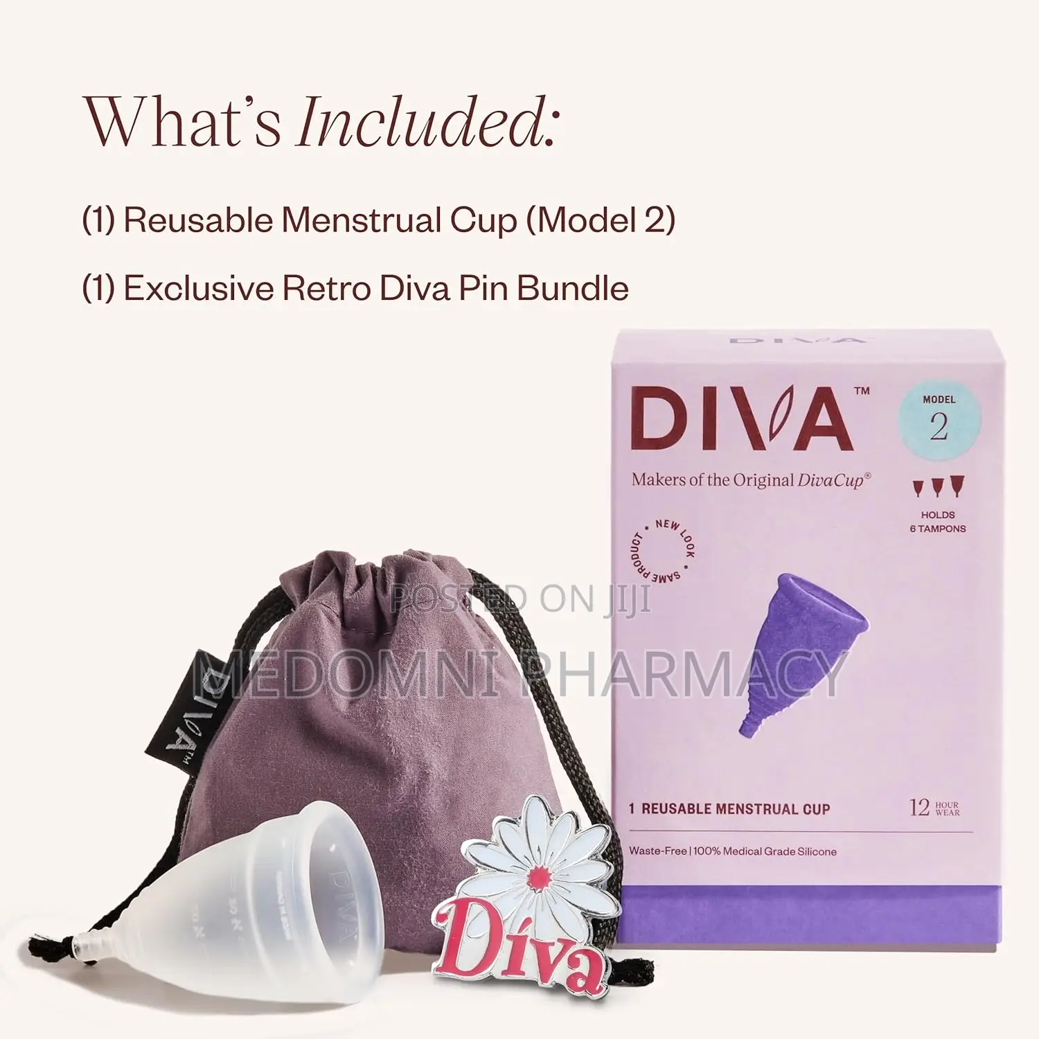 Diva Cup Model 2 Menstrual Cup