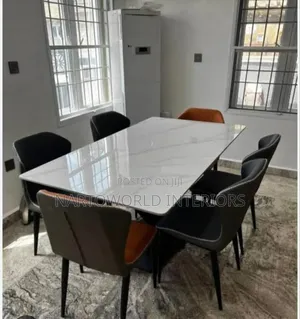 6-Seater Luxury-Marble Dining Set
