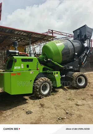 Mobile Self Load 3.5cubic Concrete Mixer Machine