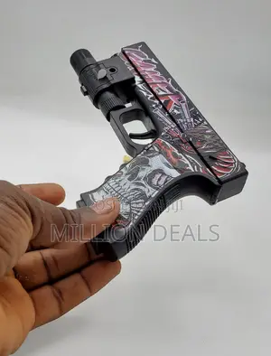 Long-Range Shooting Clock Pistol – Action Toy