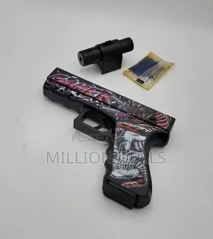 Long-Range Shooting Clock Pistol – Action Toy