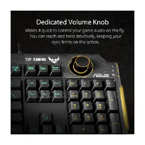 Tuf Gaming Rgb Keyboard With Dedicated Volume Knob