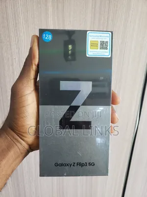 New Samsung Galaxy Z Flip 3 128 GB Black