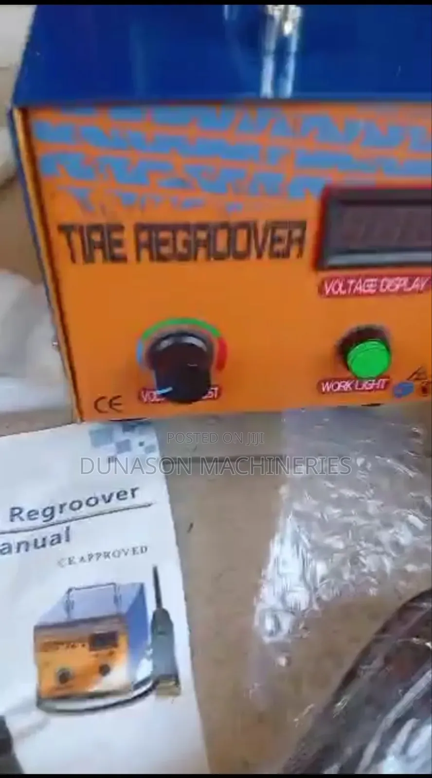 Tire Groover Machine