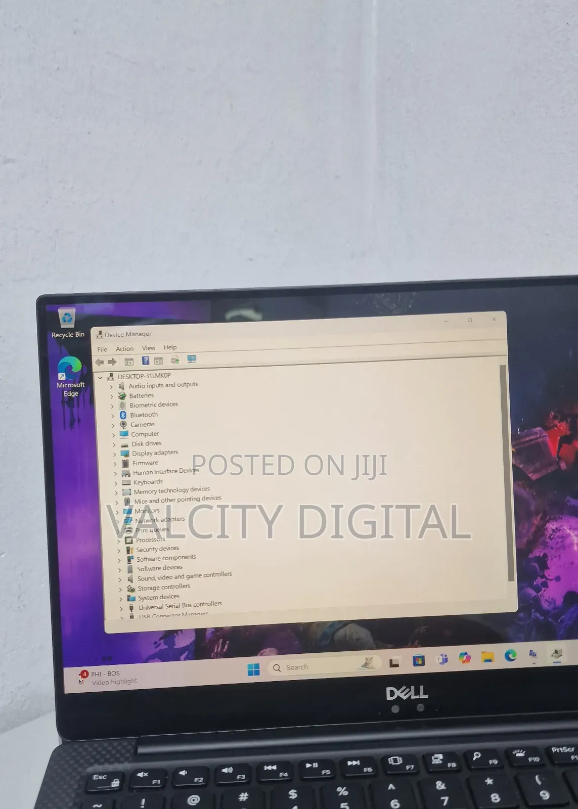 Laptop Dell XPS 13 9370 16GB Intel Core i7 SSD 512GB