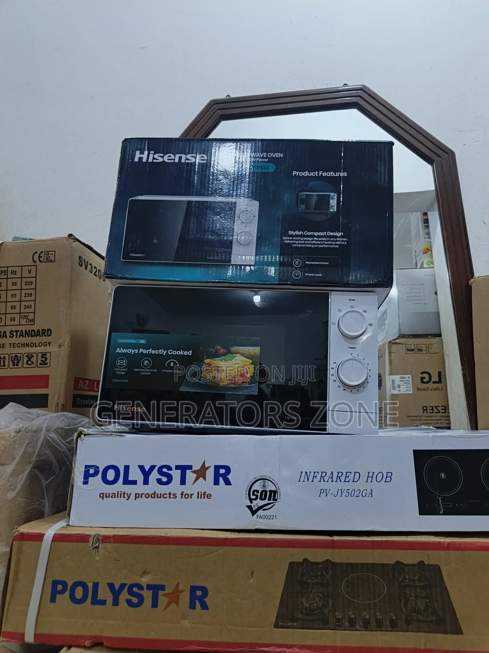 Compact Hisense 20l Microwave Oven – Great for Everyday Use