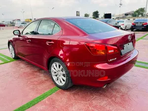 Lexus IS 2008 Red