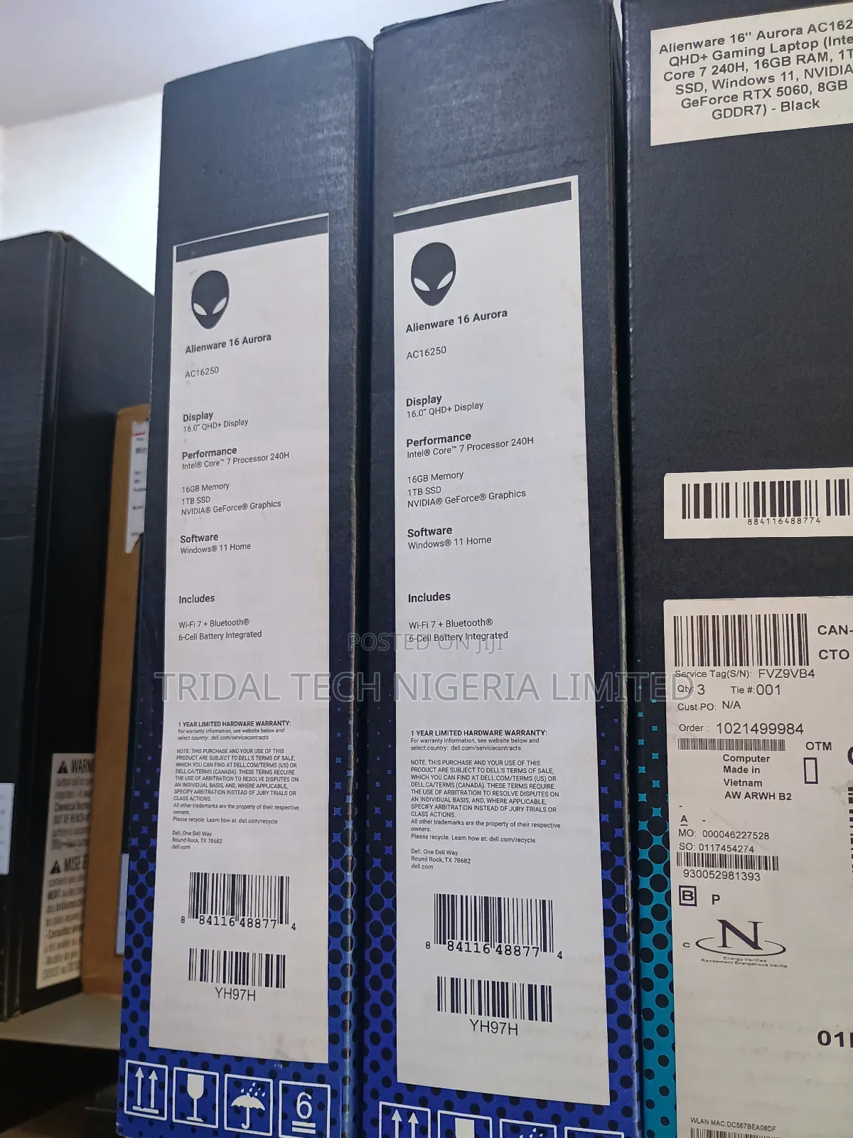 New Laptop Alienware Area-51m 16GB Intel Core 7 SSD 1T