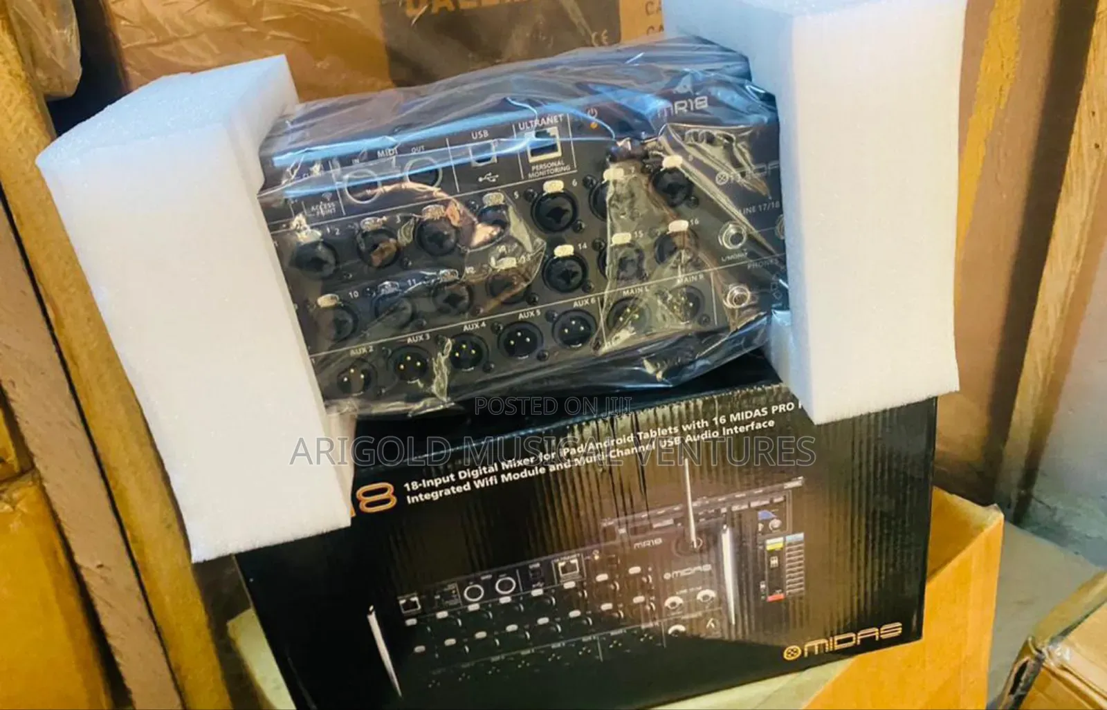Professional Behringer Digital Mixer Mr18 Big Name