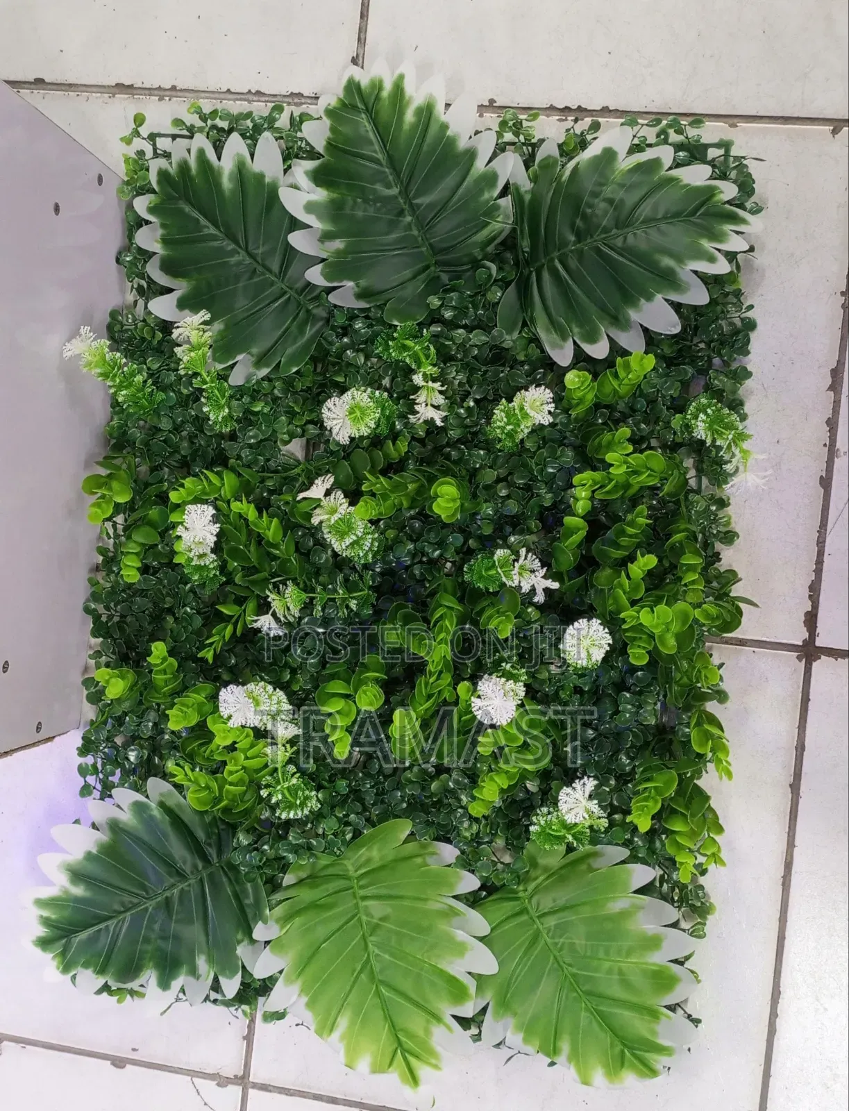 Exotic Artificial Wall Mat - Premium Decorative Greenery Panel