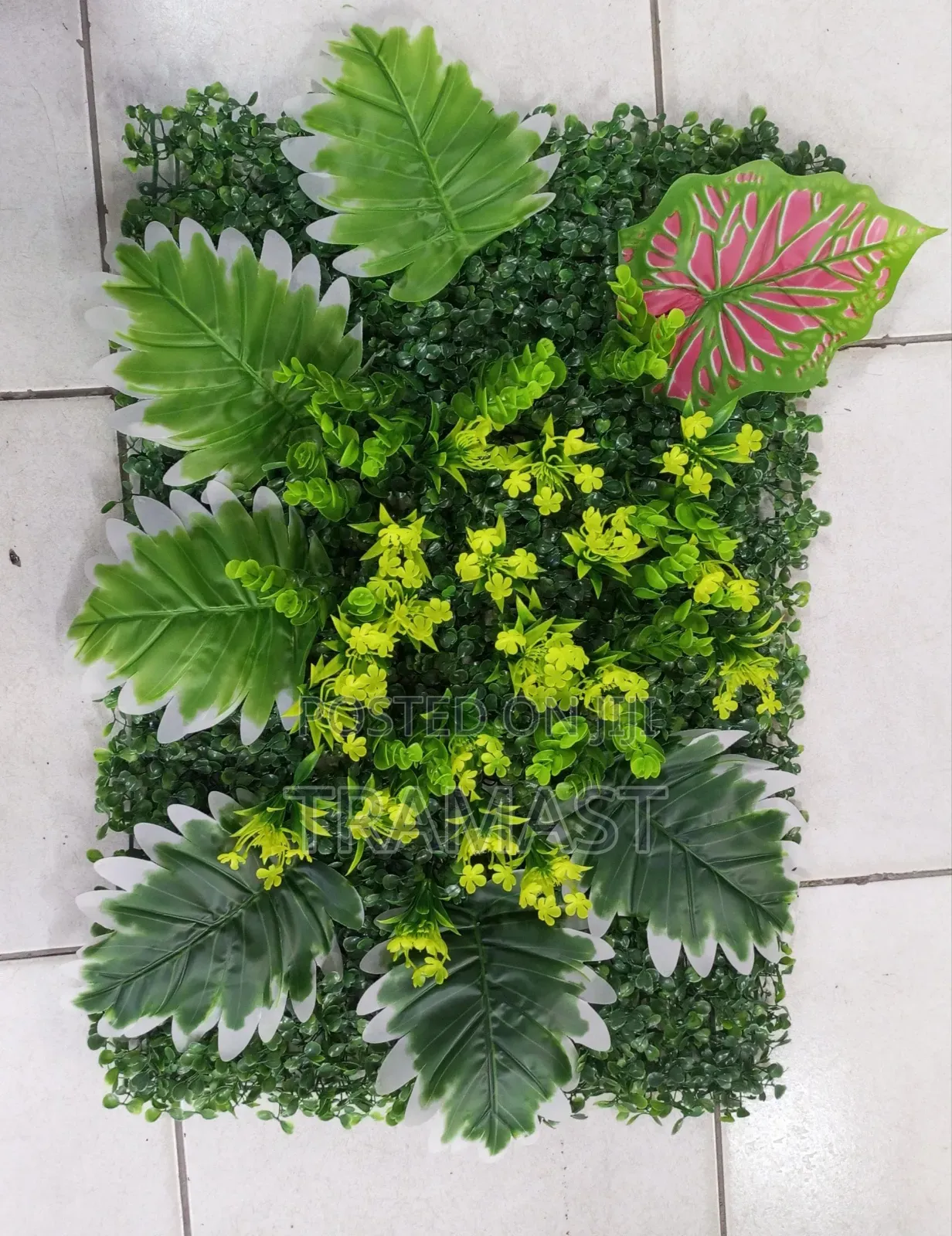 Exotic Artificial Wall Mat - Premium Decorative Greenery Panel