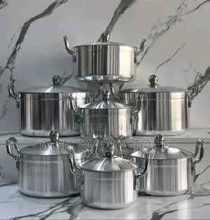 7pcs Aluminium Pots Set