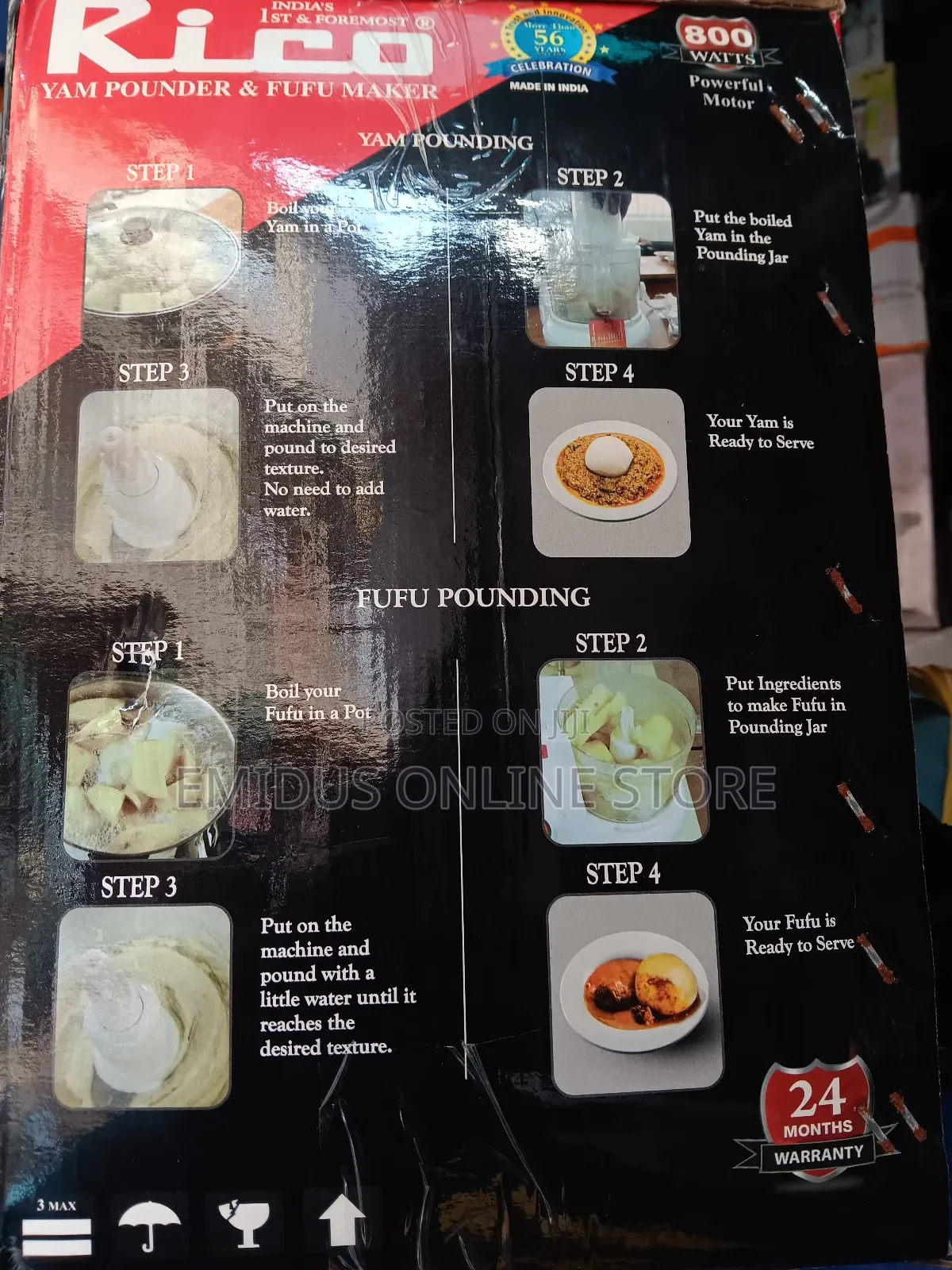 Rico Yam Pounder/Food Processor