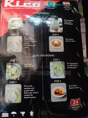Rico Yam Pounder/Food Processor