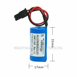 Usa 3v 1756-Ba2 Br2/3a-Ab 1745-B1 3v for PLC Battery CNC With Connect