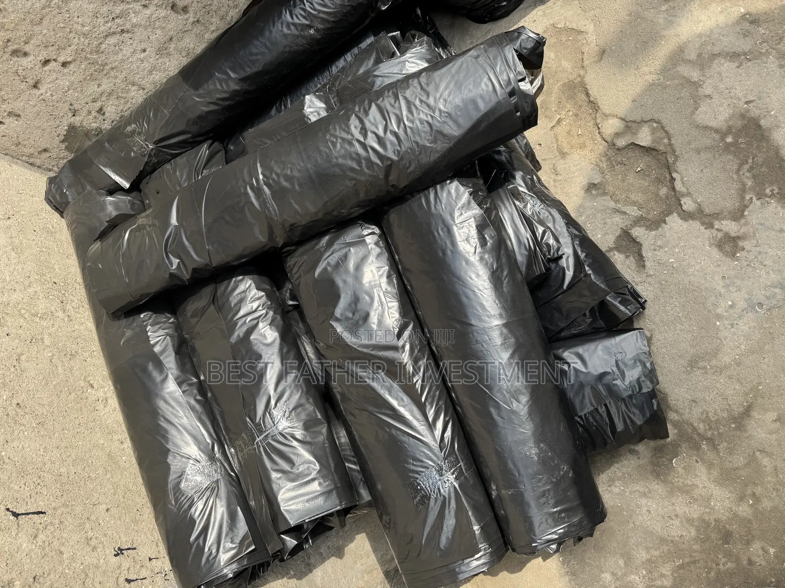 2x25m Black Medium Thick Casting Polythene Nylon