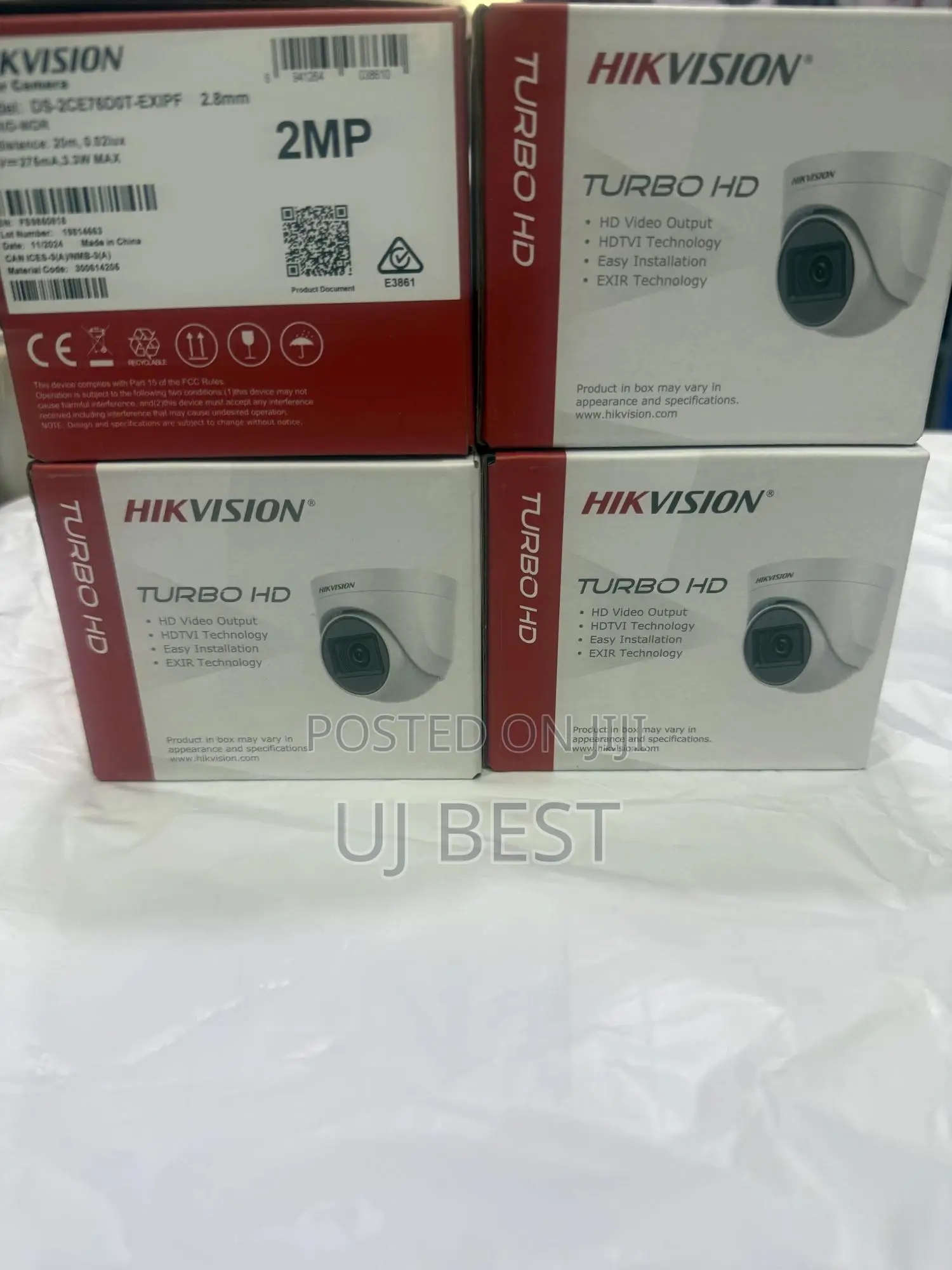 2mp Indoor Hikvision Ds-2ce56d0t-ipf Turret Camera