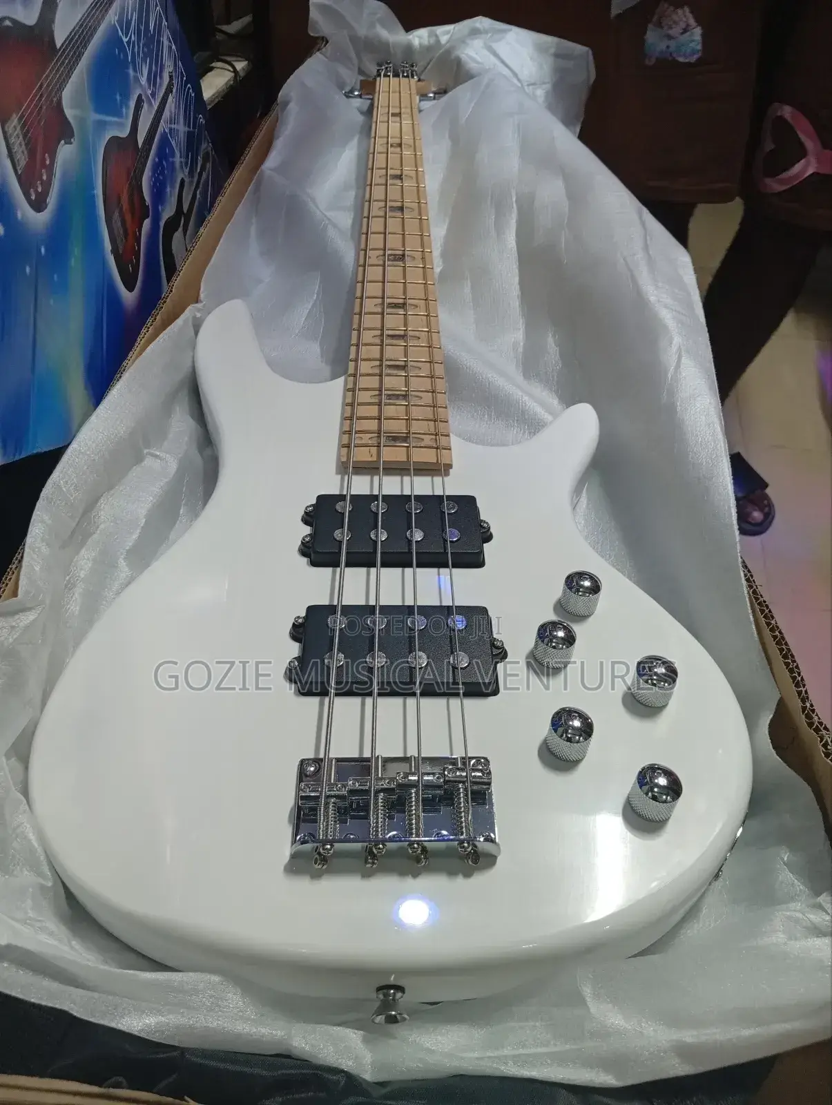 Four Strings Aivarez Bass Guitar