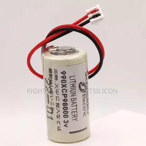 Usa 1x 990xcp98000 3v 1800mah PLC Battery for Schneider PLC Battery