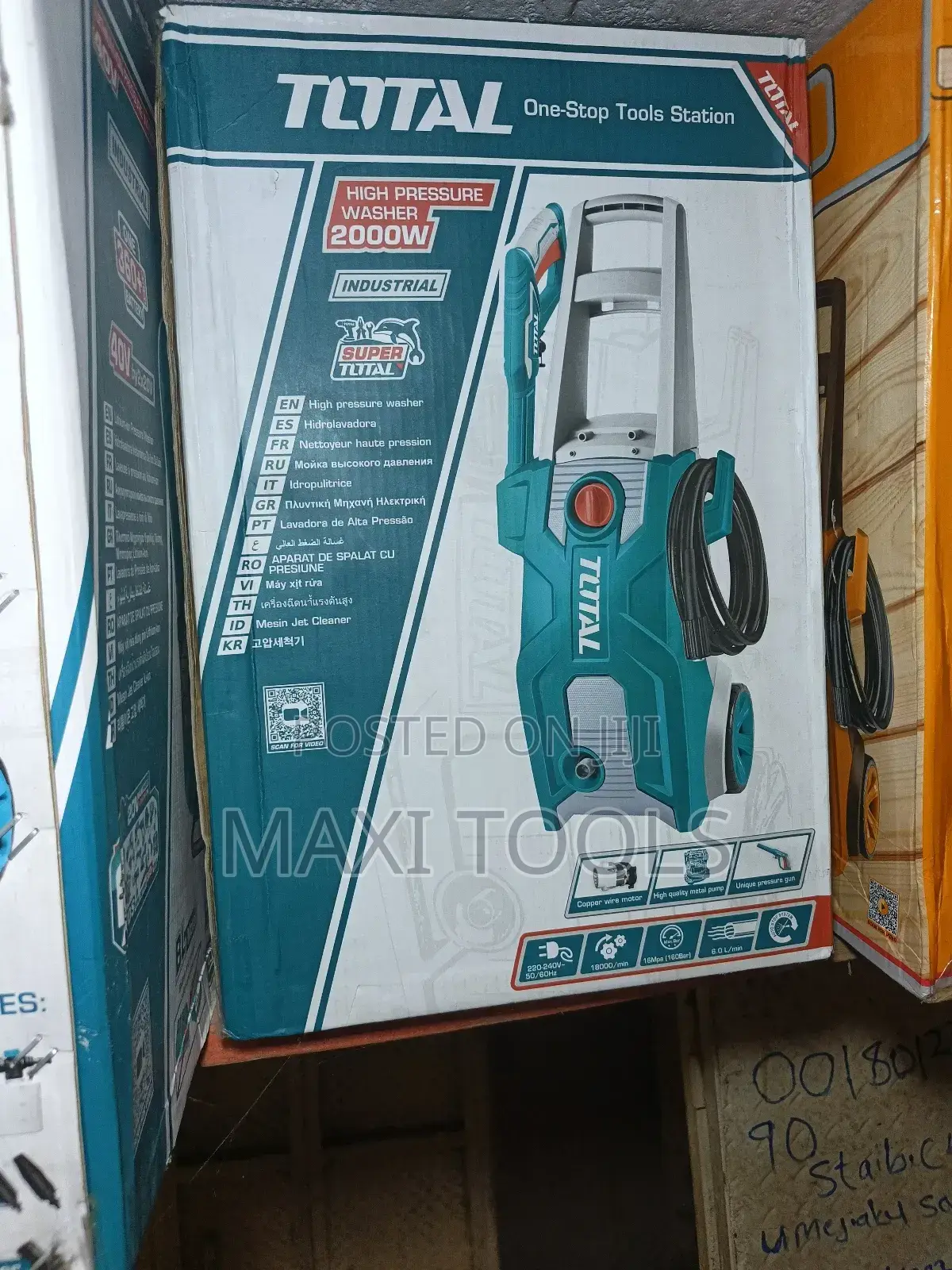 Total High Pressure Washer 2000watt