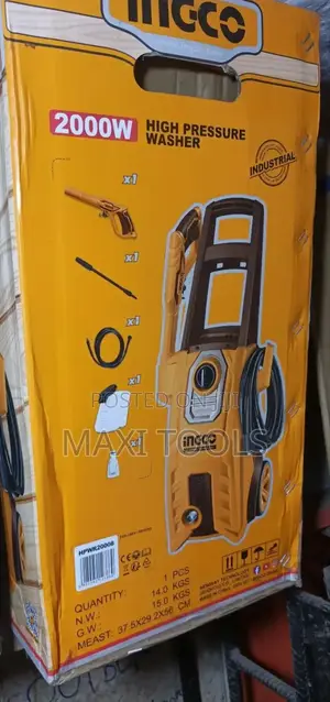 Ingco High Pressure Washer 2000watt