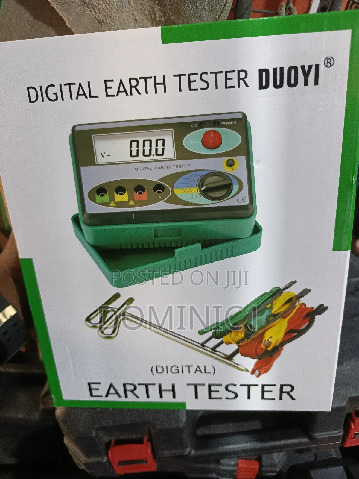 Digital Earth Tester
