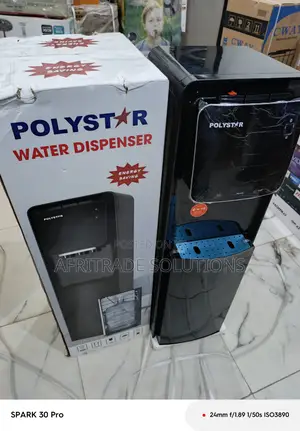 Polystar Pv-R6jx-5blk Black Finish Water Dispenser