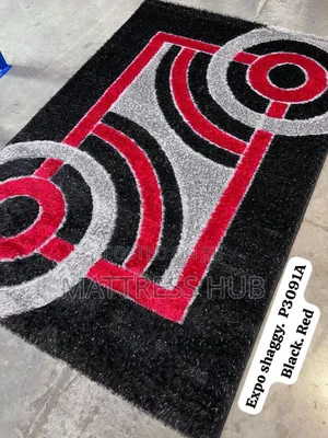 Elegant Expo Shaggy Center Rug 4ft by 6ft