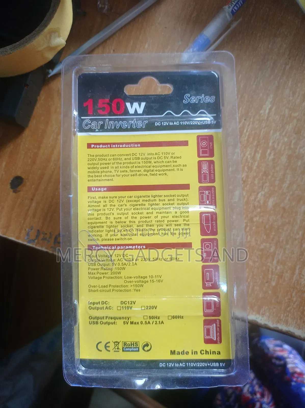 Car Inverter (150w)